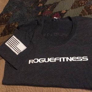 Rogue Fitness Grey Athletic T-Shirt
